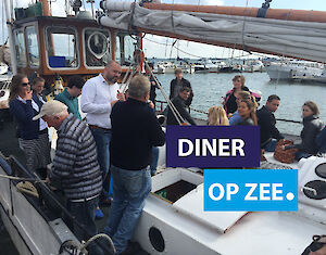 Dineren op het Markermeer