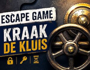 Dagarrangement Escape Game: Kraak de kluis